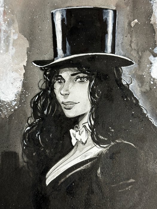 Matteo Lolli - 1 Original drawing - Zatanna