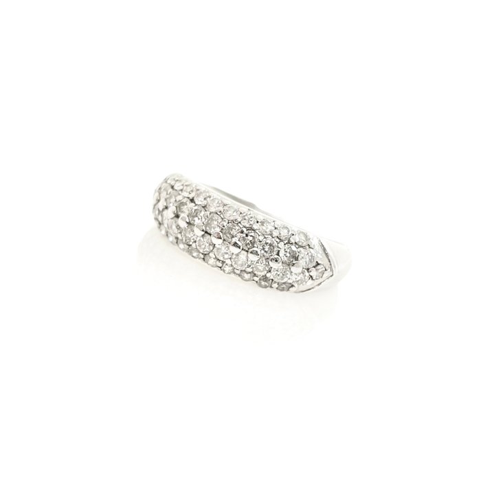 Ring Platin -  1.00ct. tw. Diamant (Natur)  - Eternity diamantring