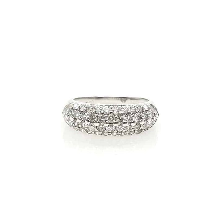 Ring Platin -  1.00ct. tw. Diamant (Natur)  - Eternity diamantring