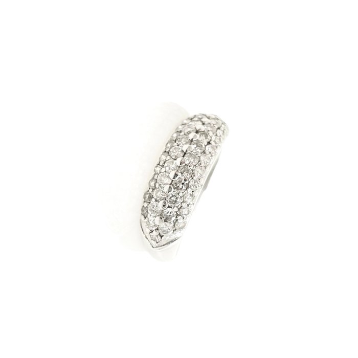 Ring Platin -  1.00ct. tw. Diamant (Natur)  - Eternity diamantring