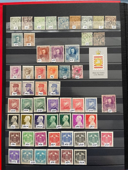 Monaco 1891/2019 - Hovedsageligt MNH Monaco kollektion