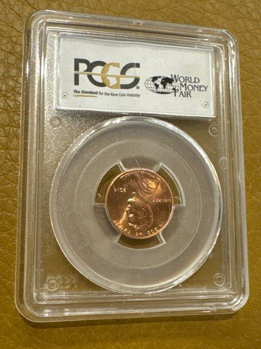 Förenta staterna. 1 Cent 2014 PCGS Sample Shield - WMF Berlin 2015 - United States  (Ingen mindstepris)