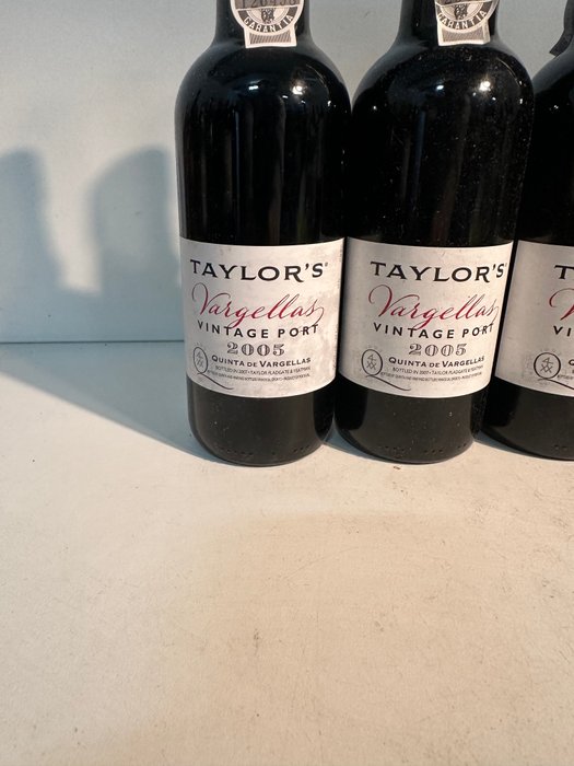 Taylor's Quinta de Vargellas: 2005  2008 x 3 - Vintage Port -  Douro  - 4 Halve flasker (0,375 L)