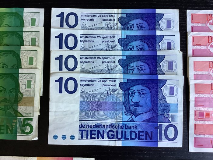 Holland - 20 banknotes - various dates  (Ingen mindstepris)