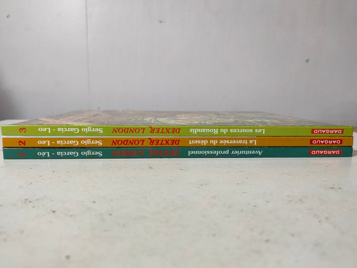 Dexter London T1 à T3 + 3x dédicace - 3x C - 3 Albums - Første udgave - 2002/2005