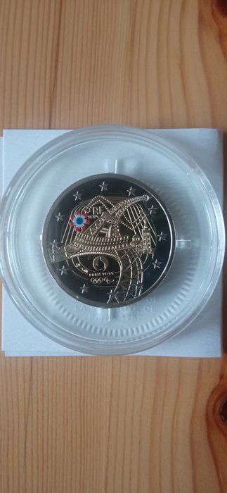 Frankrig. 2 Euro 2024 "La Tour Eiffel Danse" Proof  (Ingen mindstepris)