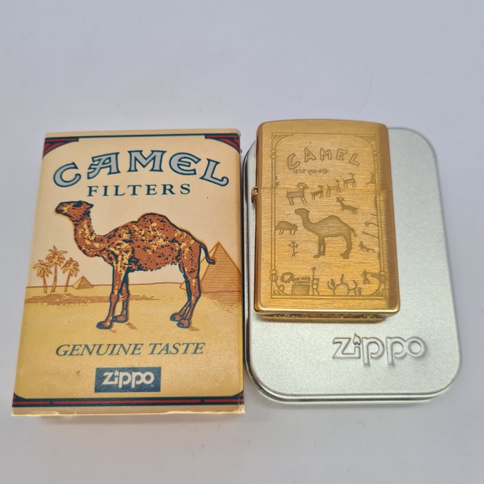 Zippo - Camel - Lighter - Messing