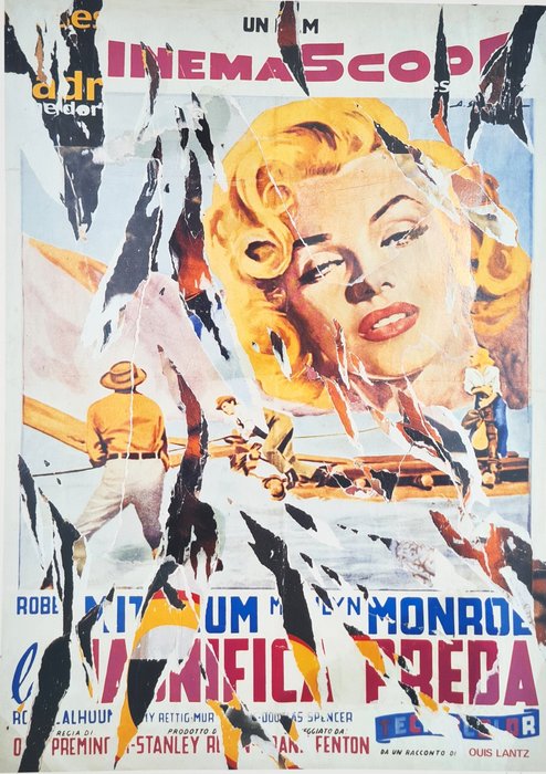 Mimmo Rotella (1918-2006) - La Magnifica preda ( The Beautiful Prey)