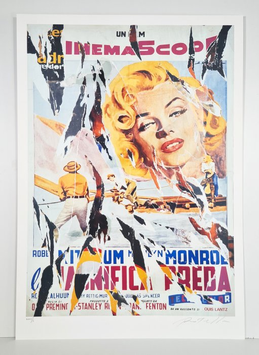 Mimmo Rotella (1918-2006) - La Magnifica preda ( The Beautiful Prey)