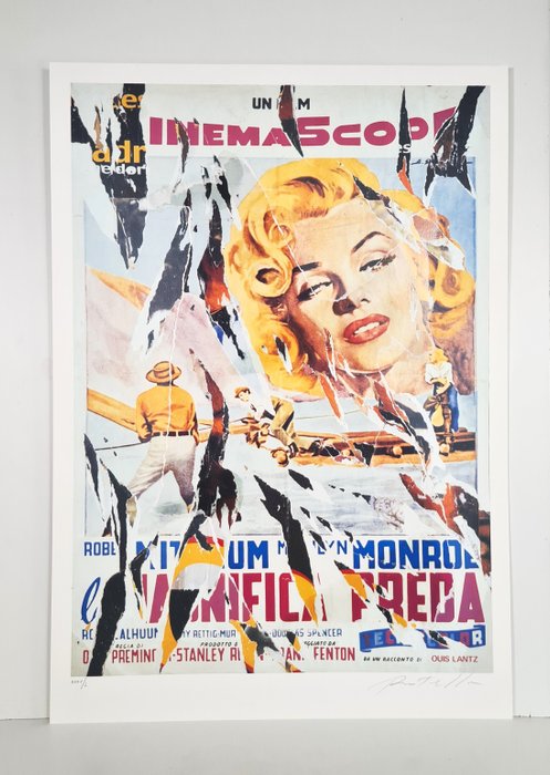 Mimmo Rotella (1918-2006) - La Magnifica preda ( The Beautiful Prey)