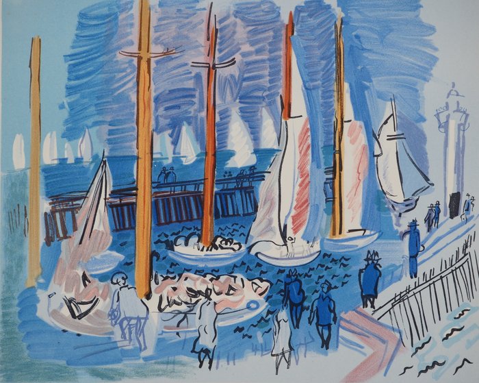 Raoul Dufy (1877-1953) - Régates