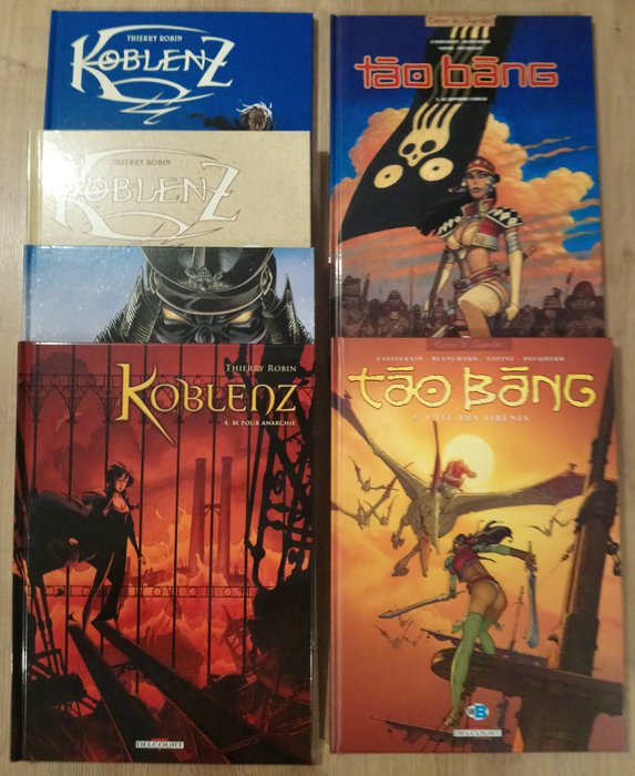 Koblenz / Tao Bang - 2 Séries complètes - 6x C - 6 Album - Første udgave - 1999/2005