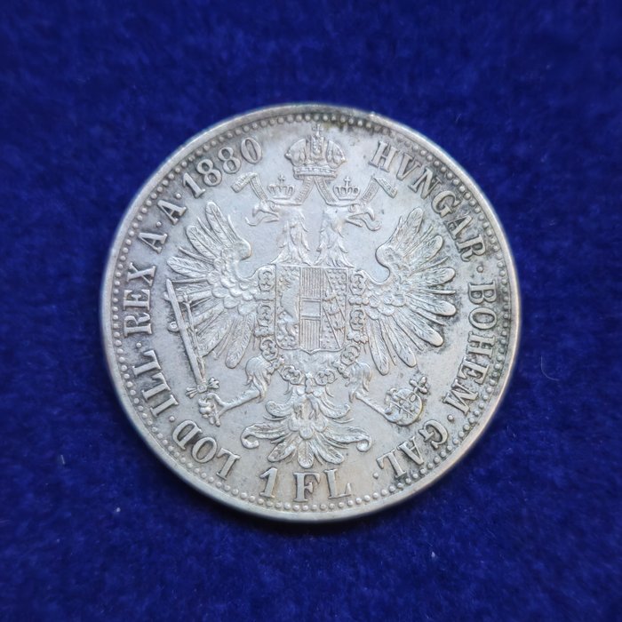 Østrig, Ungarn. A Lot of 3x Large Silver Austro-Hungarian Coins 1880-1908  (Ingen mindstepris)