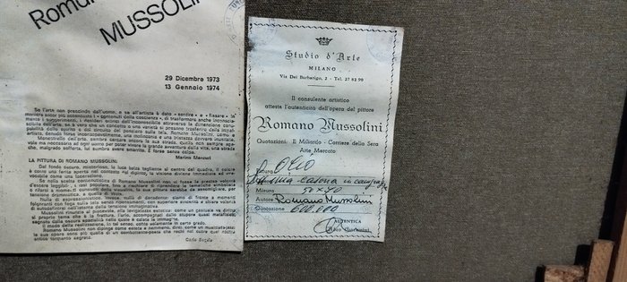 Romano Mussolini (1927-2006) - Una casa di campagna