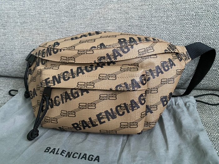 Balenciaga - NEW - Brown / Bronze - Mixed Fabric - Taske