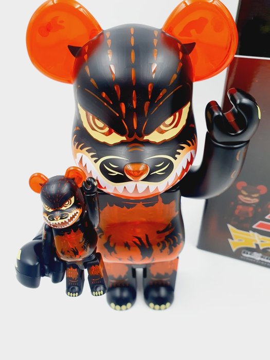 Godzilla x Medicom Toy Be@rbrick - Godzilla VS Destoroyah 400% 100% Bearbrick 2022