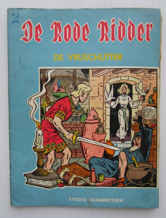 De Rode Ridder 5 - De vrijschutter - 1 Album - Første udgave - 1960