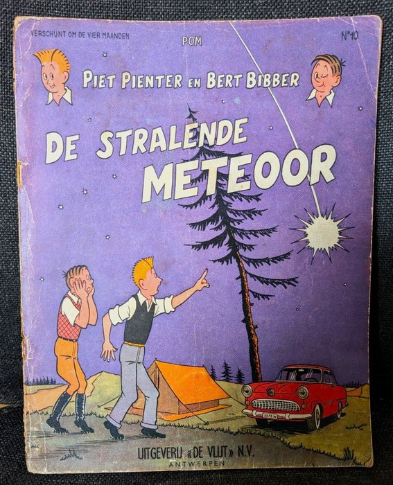 Piet Pienter en Bert Bibber 10 - DE Stralende Méteoor E.O. - 1 Album - Første udgave