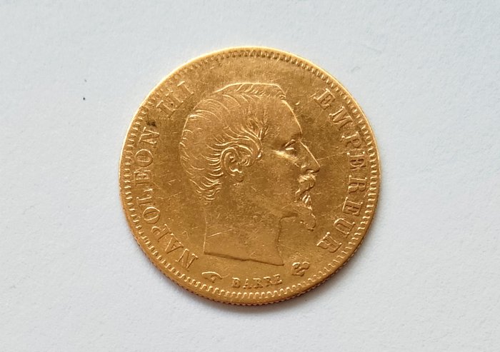 Frankrig. Napoléon III (1852-1870). 5 Francs 1857-A, Paris