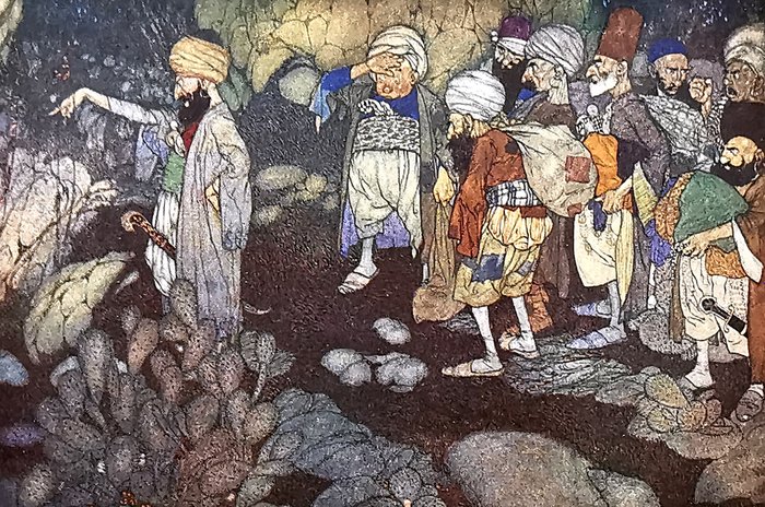 Laurence Housman/ Edmund Dulac (Illustrator) - Stories from the Arabian Nights - 1911