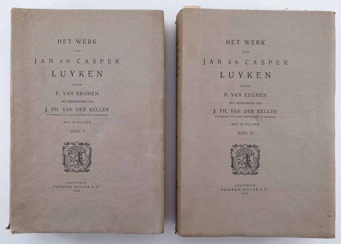 P. Van Eeghen - Het werk van Jan en Casper Luyken - 2 Delen - 1905