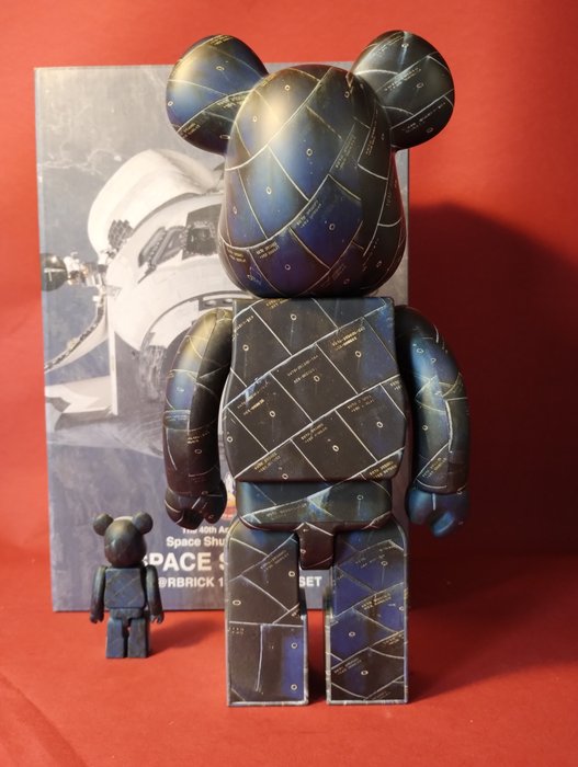 Space Shuttle x Bearbrick - Space Shuttle 100%  400% Set Be@rbrick Medicom Toy