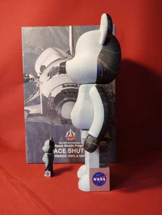 Space Shuttle x Bearbrick - Space Shuttle 100%  400% Set Be@rbrick Medicom Toy