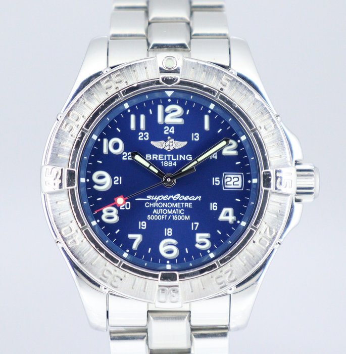 Breitling - Superocean Date - Ingen mindstepris - A17360 - Mænd - 2000-2010