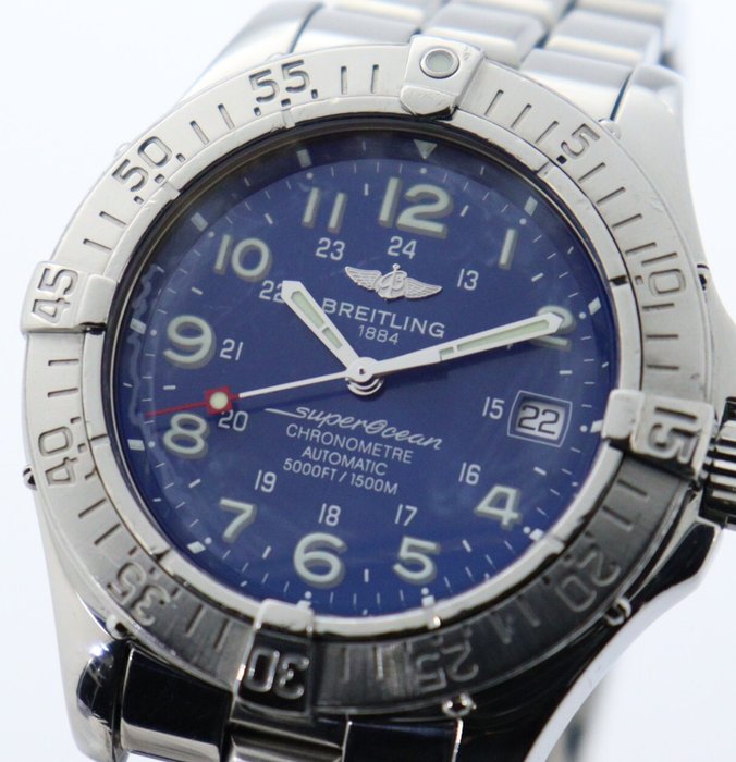 Breitling - Superocean Date - Ingen mindstepris - A17360 - Mænd - 2000-2010