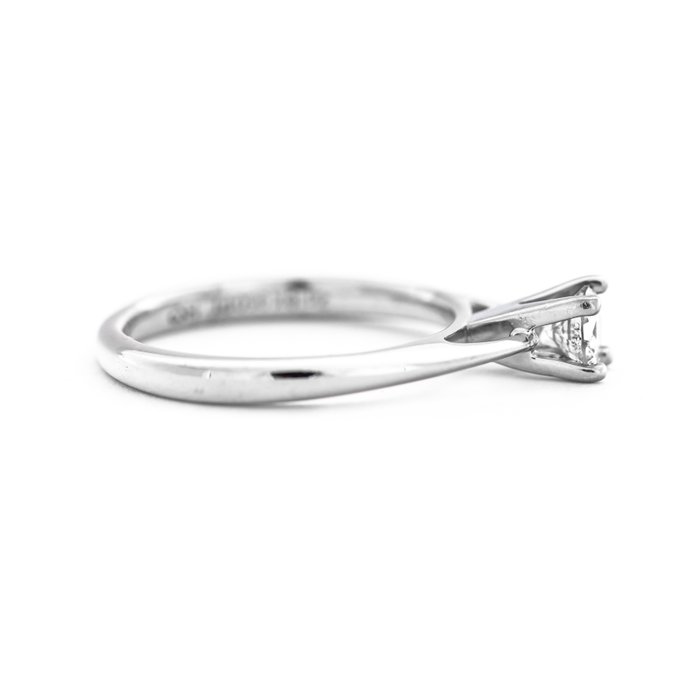 Ingen mindstepris - Ring - 14 karat Hvidguld -  0.35ct. tw. Diamant (Natur)