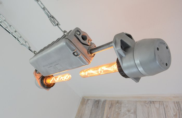 Hængende lampe - Aluminium, Stål