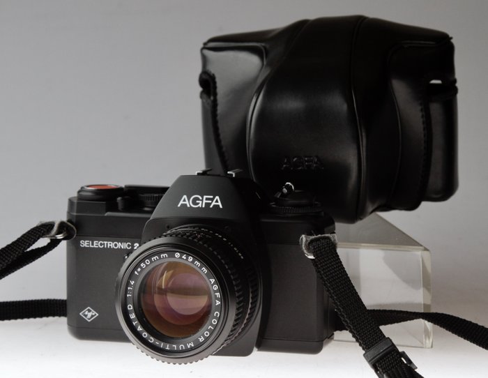 Agfa SELECTRONIC 2 + 50mm 1,4 Reflekskamera med enkelt linse (SLR)