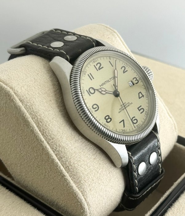 Hamilton - Khaki Pioneer - H604550 - Mænd - 2011-nu