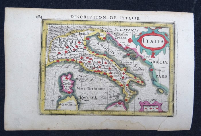 Italien - Rom, Napoli, Milano....; B. Langenes / P. Bertius / J. Hondius - Italia - 1601-1620