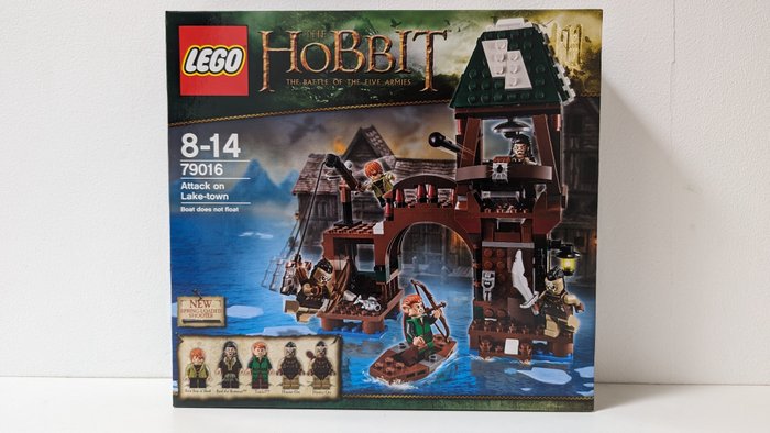 Lego - Lord of the Rings - 79016 - The Hobbit Attack on Lake-Town retired -zeldzaam-