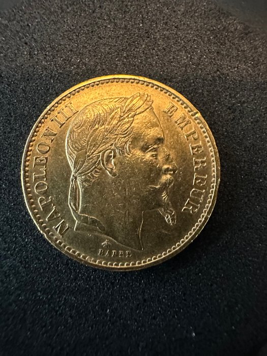 Frankrig. 20 Francs 1869 A. Napoléon III.