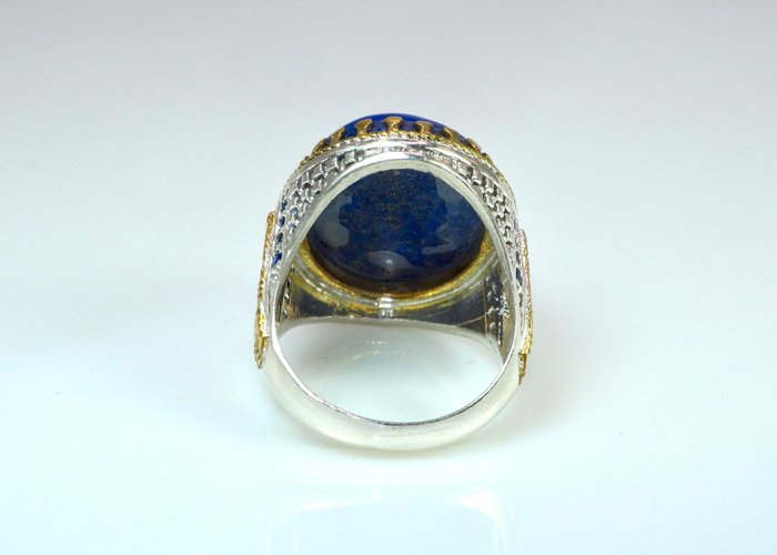 Ingen mindstepris - Ring Sølv Lapis lazuli