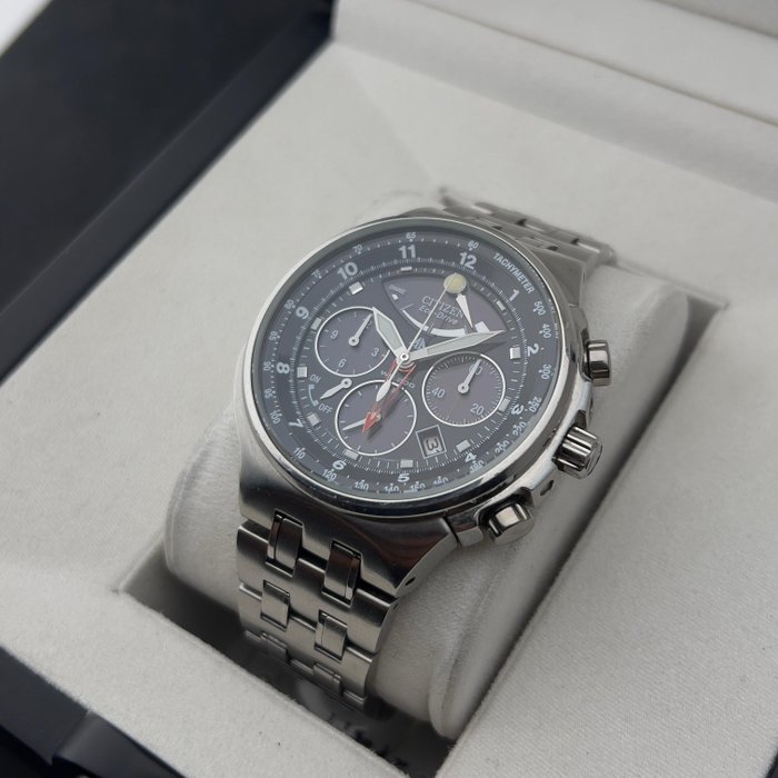 Citizen - Promaster Pilot Chronogoraph - Eco Drive - Ingen mindstepris - GN-4W-S - Mænd - 2000-2010