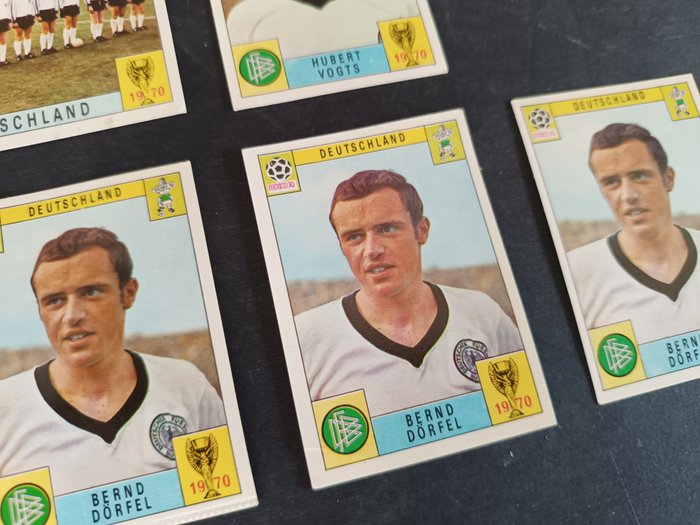 Panini - Mexico 70 World Cup - Germany - 5 Card