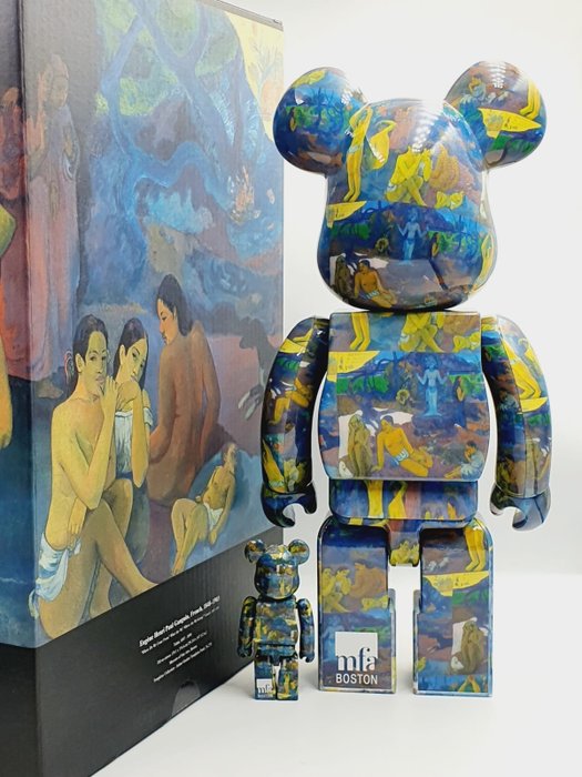 Paul Gauguin X Medicom  Be@rbrick - Be@rbrick 400% 100% Where Do We Come From? What Are We? Where Are We Going?Bearbrick 2022