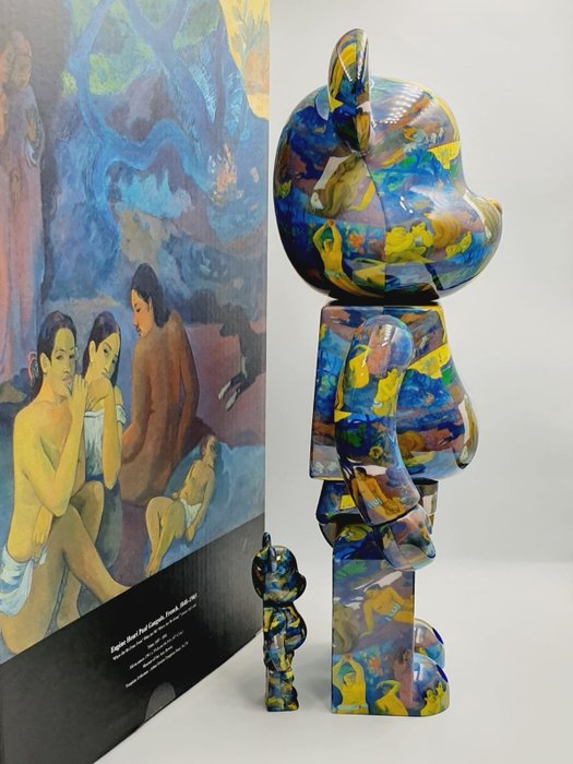 Paul Gauguin X Medicom  Be@rbrick - Be@rbrick 400% 100% Where Do We Come From? What Are We? Where Are We Going?Bearbrick 2022