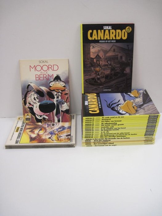 Inspecteur Canardo 1  t/m 23 - 23 Album - Første udgave - 1981/2015