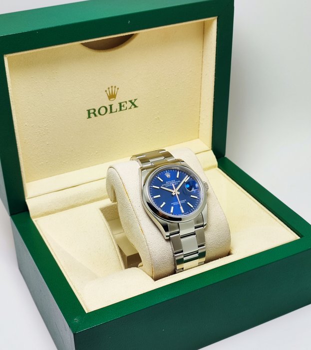 Rolex - Oyster Perpetual Datejust 36 - Blue Dial - 126200 - Mænd - 2020+