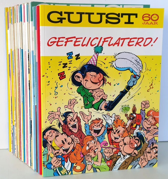 Guust Flater - 0 t/m 19  4 speciale uitgaves - 24 Album - 1970/2017