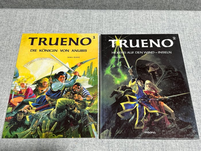 TRUENO with sketch and signature by John Burns - Trueno - 2 Signed comic - Flere udgaver