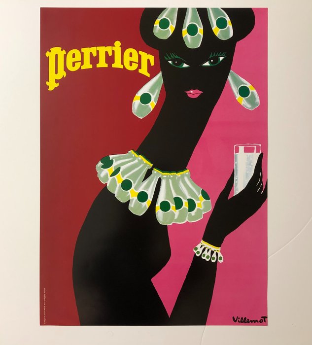 Bernard Villemot - Perrier - 1980‹erne