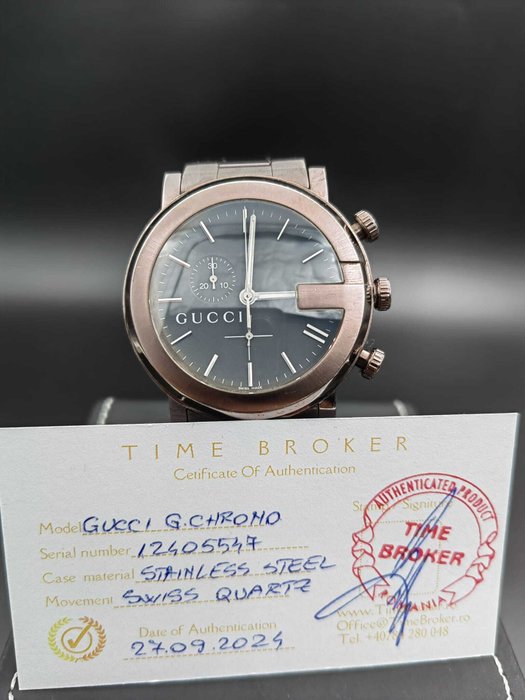 Gucci - G Chrono - LO 626 - Ingen mindstepris - Mænd - 2011-nu