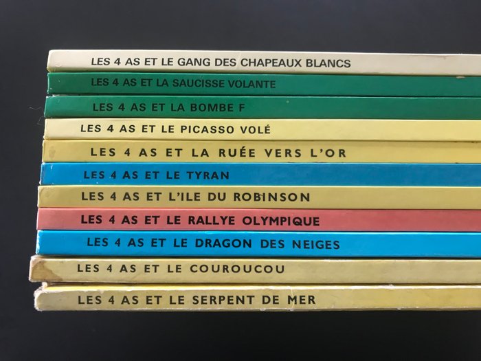 Les 4 As - 11x C -EO/Ré - 11 Album - 1964/1977