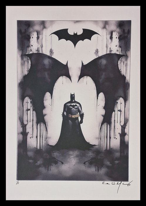 Batman - watercolor edition by Emma Wildfang - Large size