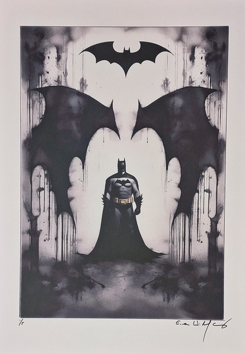 Batman - watercolor edition by Emma Wildfang - Large size